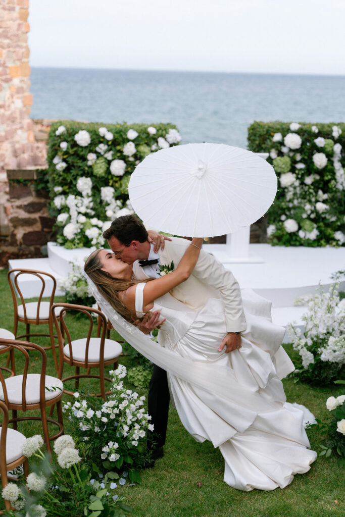 Cannes luxury destination wedding flowers by Flourish and Grace