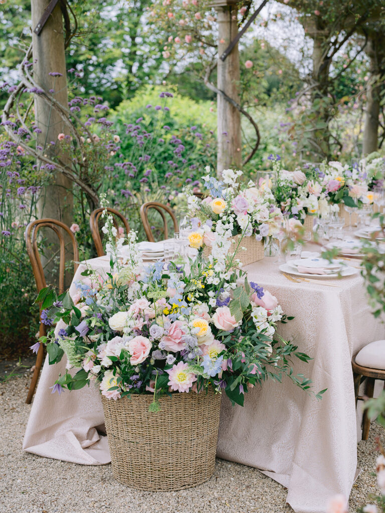 Euridge Manor cotswolds luxury wedding venue flowers by Flourish and Grace