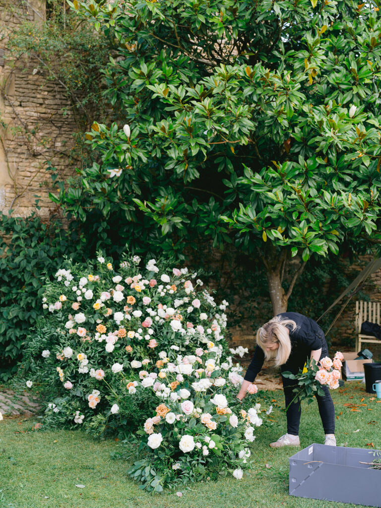 Euridge Manor cotswolds luxury wedding venue flowers by Flourish and Grace