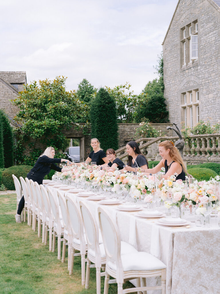 Euridge Manor cotswolds luxury wedding venue flowers by Flourish and Grace