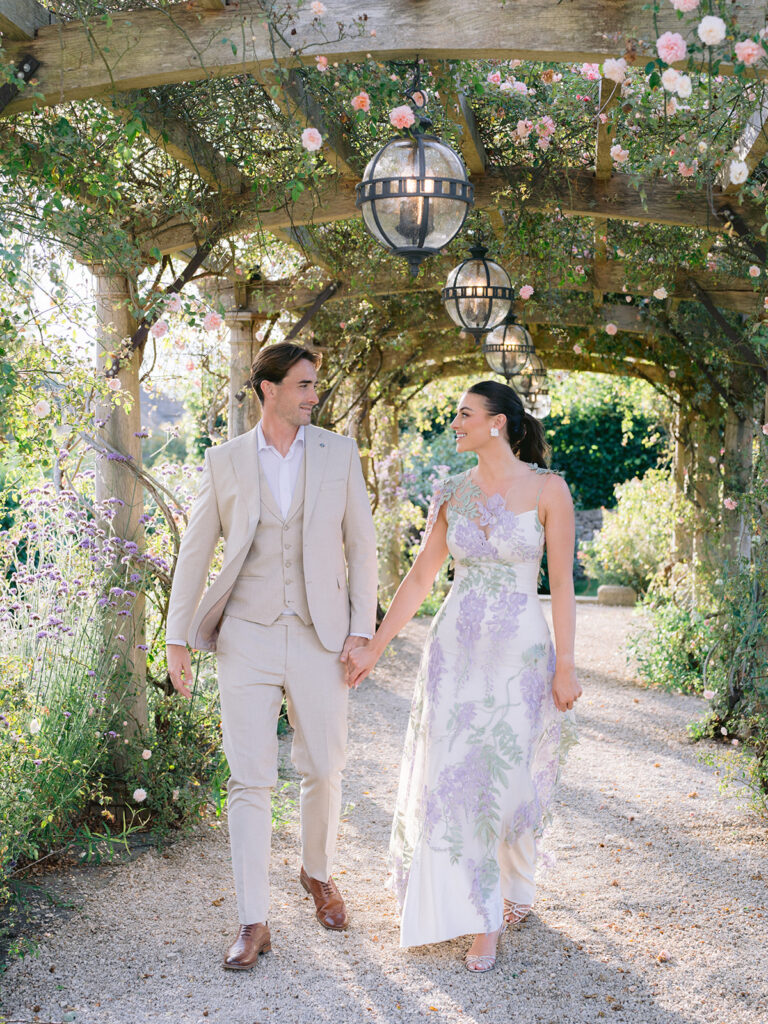 Euridge Manor cotswolds luxury wedding venue welcome meal flowers by Flourish and Grace