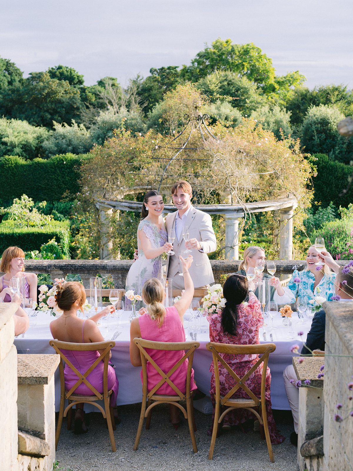 Euridge Manor cotswolds luxury wedding venue welcome meal flowers by Flourish and Grace
