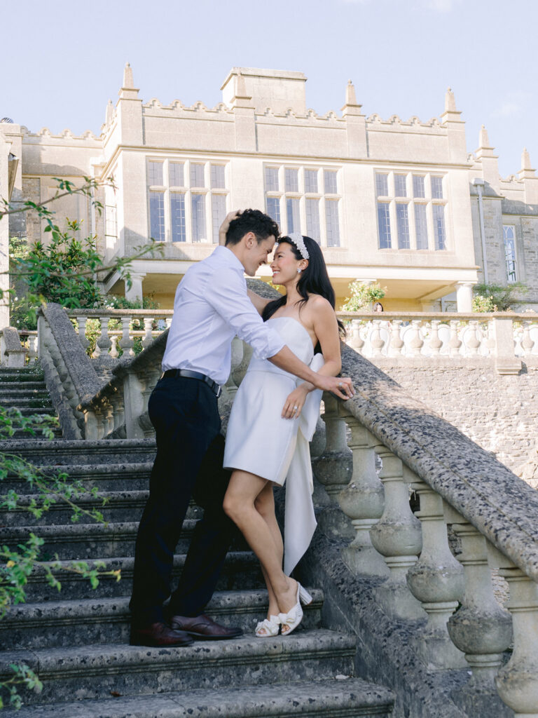Euridge Manor cotswolds luxury wedding venue welcome meal flowers by Flourish and Grace
