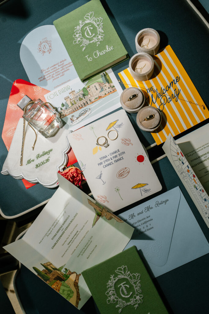 Cannes luxury destination wedding flowers by Flourish and Grace