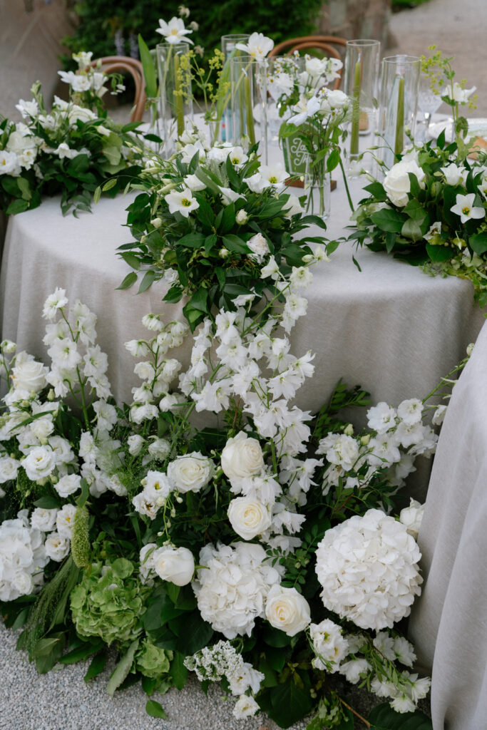 Cannes luxury destination wedding flowers by Flourish and Grace