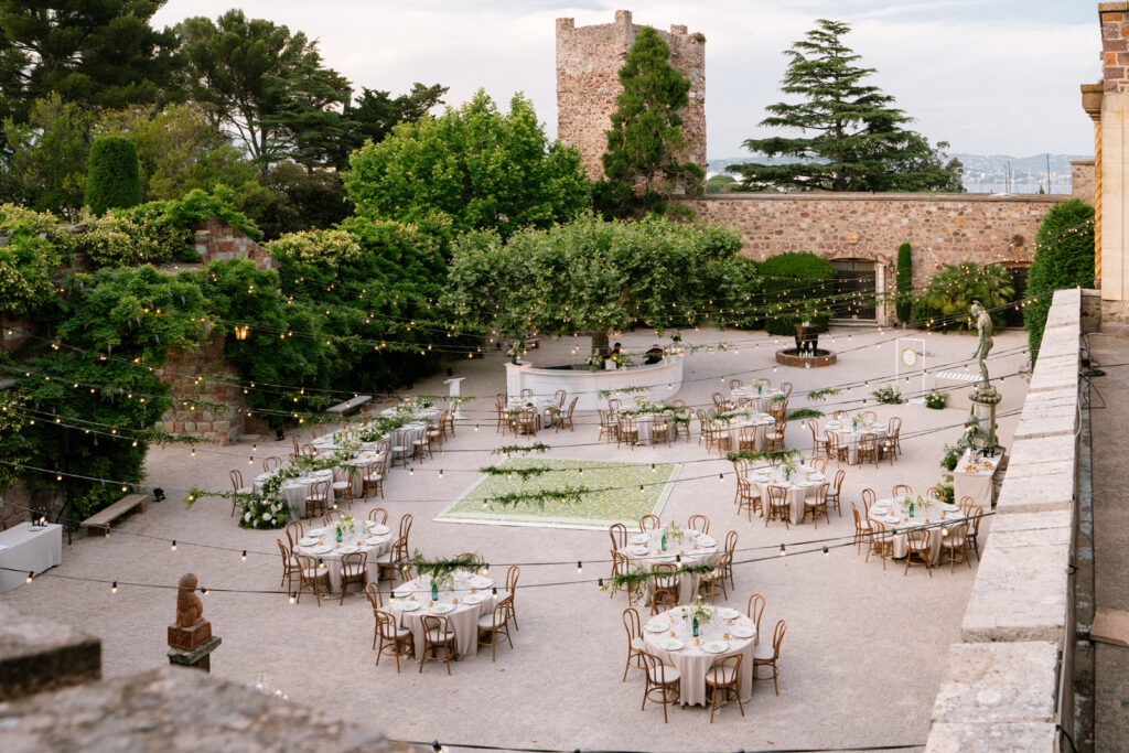 Cannes luxury destination wedding flowers by Flourish and Grace