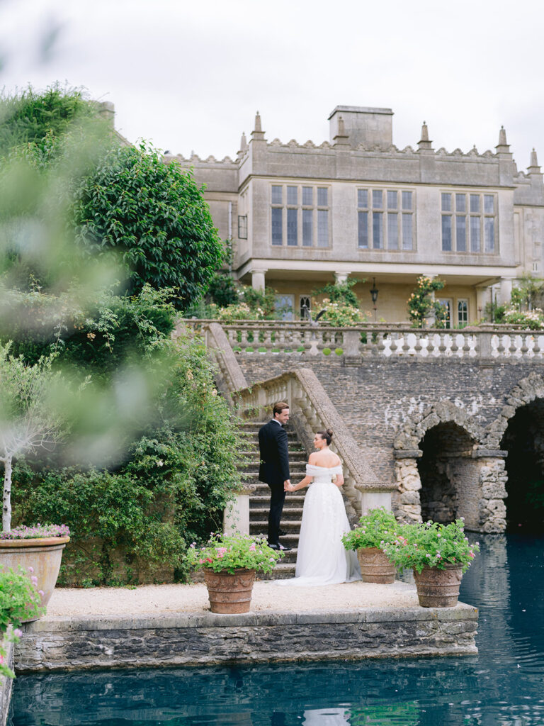 Euridge Manor cotswolds wedding venue flowers by Flourish and Grace