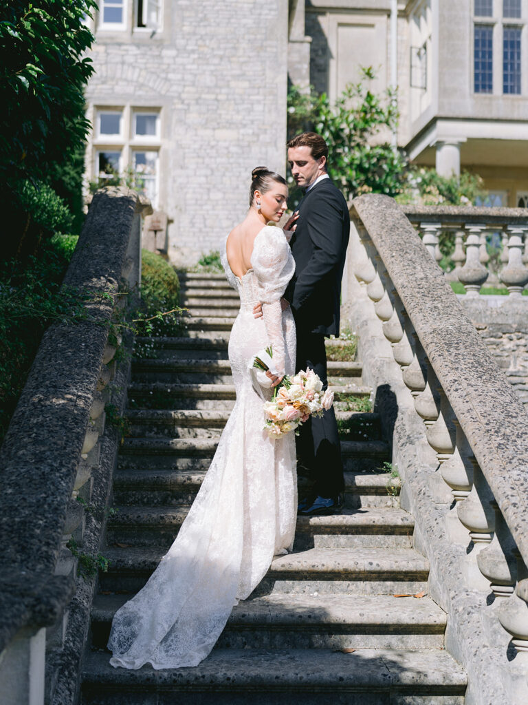 Euridge Manor cotswolds wedding venue flowers by Flourish and Grace