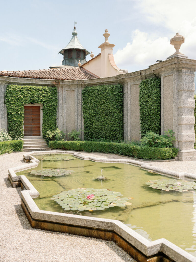 Lake Como Villa Balbiano Luxury Destination Wedding Florist