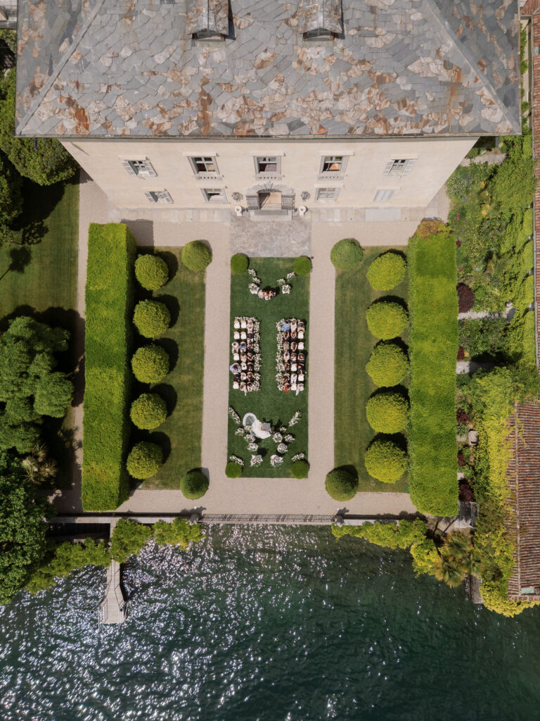 Lake Como Villa Balbiano Luxury Destination Wedding Florist