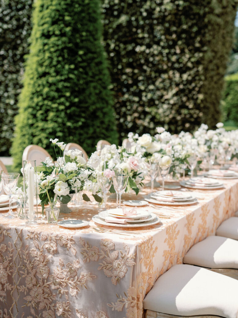 Lake Como Villa Balbiano Luxury Destination Wedding Florist