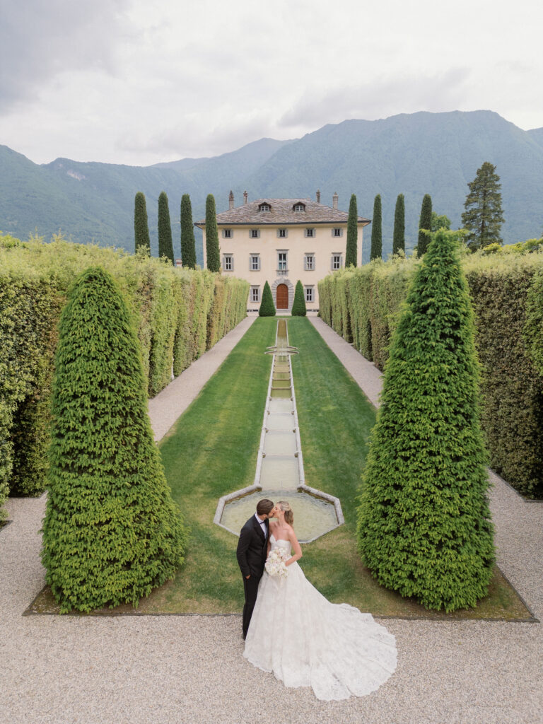 Lake Como Villa Balbiano Luxury Destination Wedding Florist