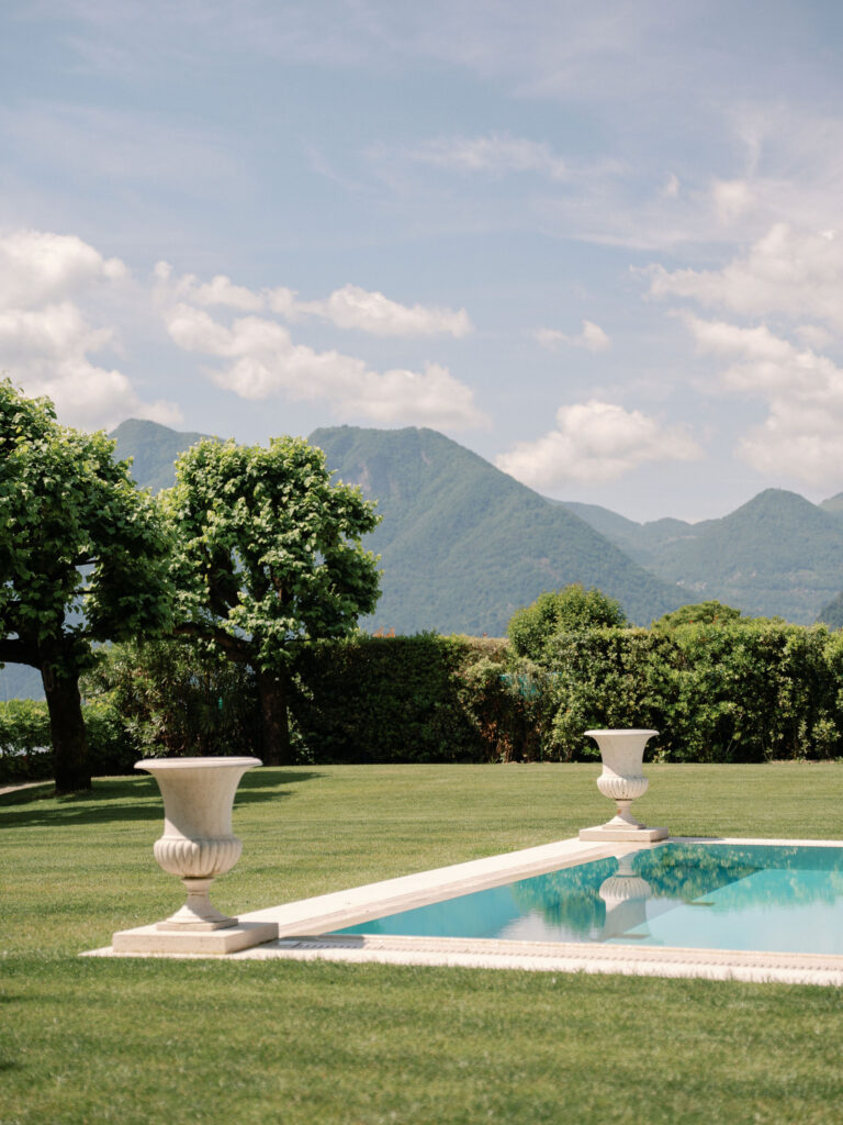 Lake Como Villa Balbiano Luxury Destination Wedding Florist