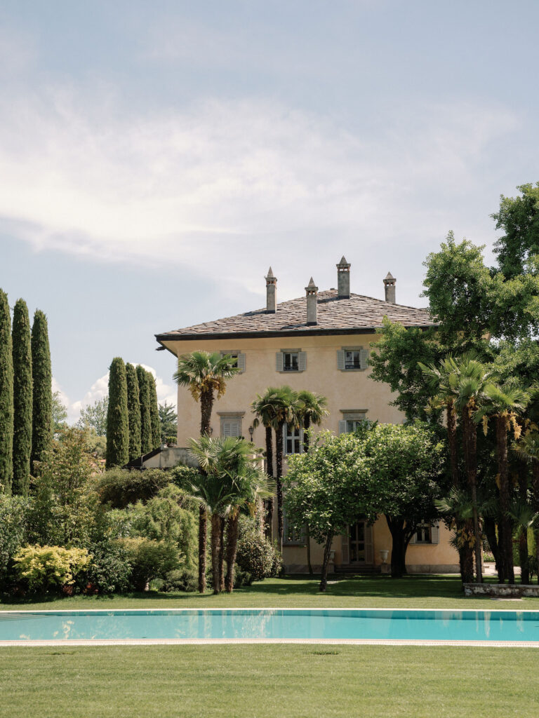 Lake Como Villa Balbiano Luxury Destination Wedding Florist