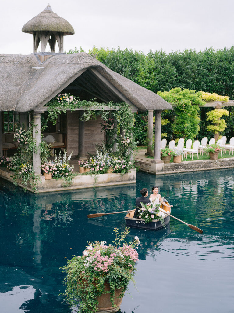 Luxury Cotswolds wedding flowers by Flourish & Grace at Euridge Manor