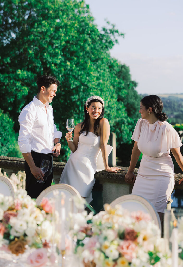 Luxury Cotswolds wedding flowers by Flourish & Grace at Euridge Manor